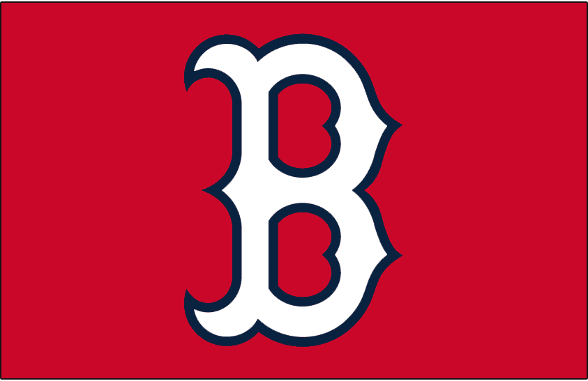 Boston Red Sox 1997 Cap Logo fabric transfer version 2